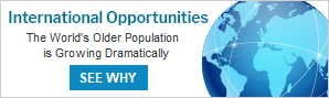 International franchise opportunities - The world's older population is growing dramatically - See why.